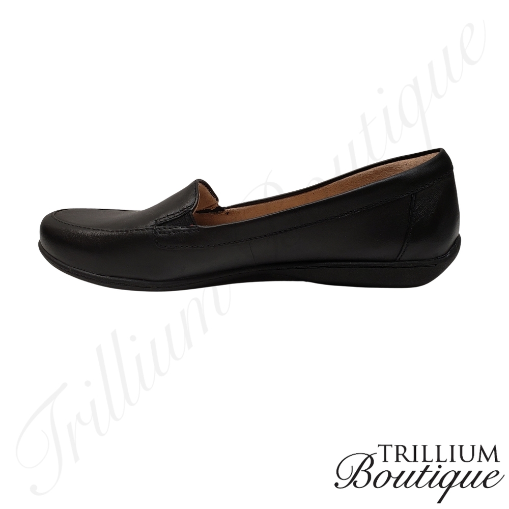 SOUL Naturalizer Zapato Loafer Black New in Box Leather Upper - Picture 9 of 13